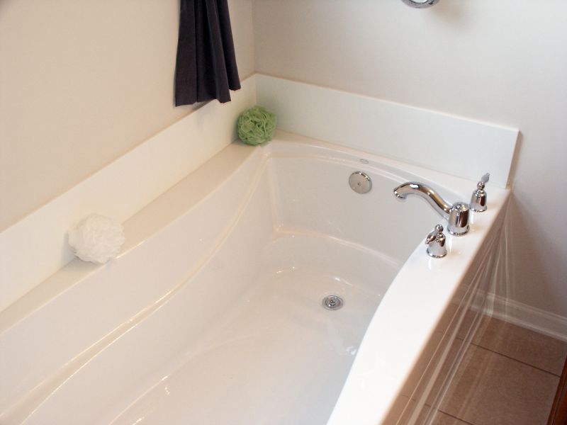 Bathroom Renovation with Refinished Tub